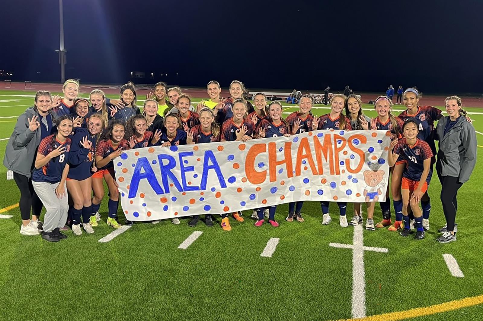The Bridgeland girls’ soccer team defeated Conroe Grand Oaks, 1-0, in the area round of the UIL Class 6A playoffs.